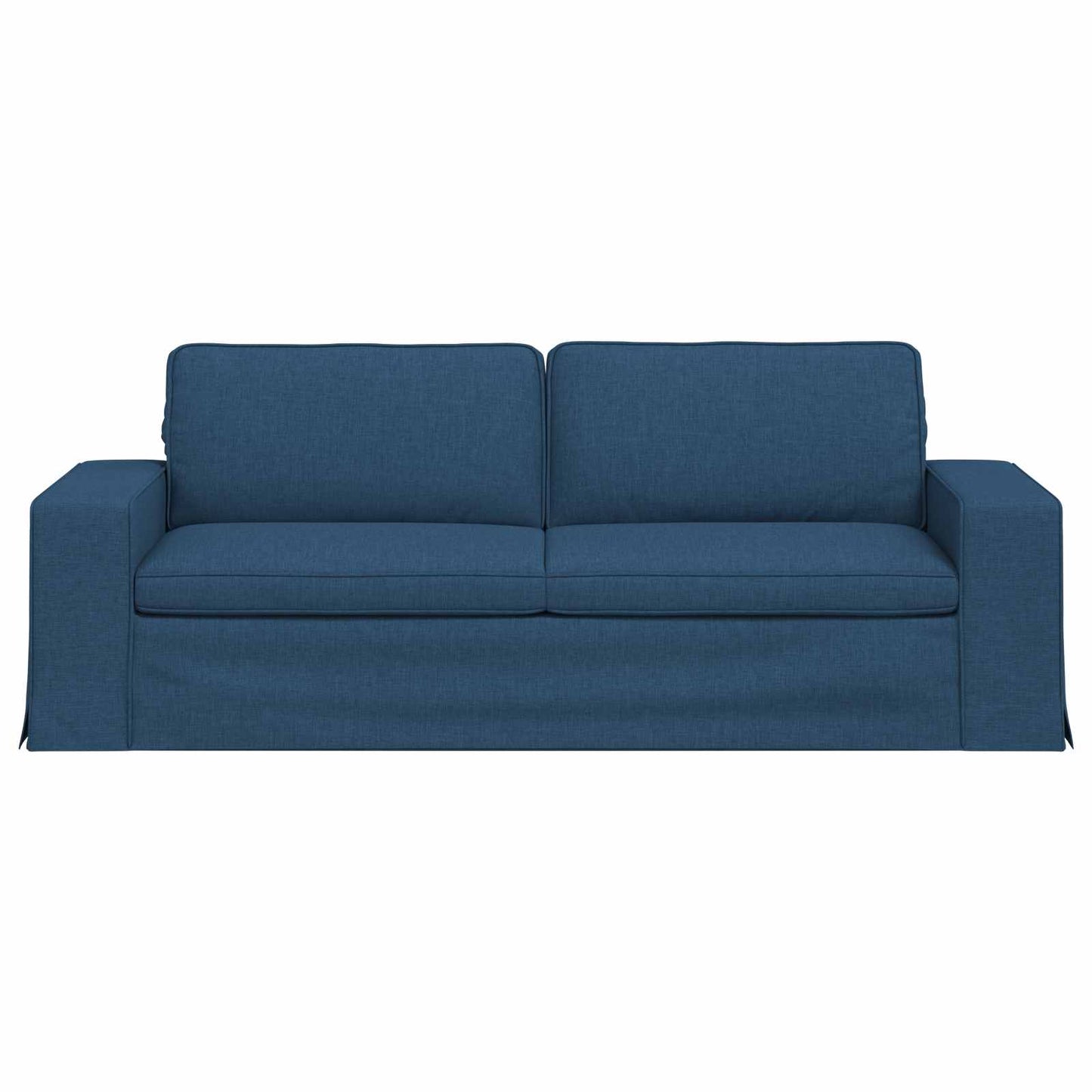 Divano Blu 222 x 80 x 82 cm Tessuto - homemem39