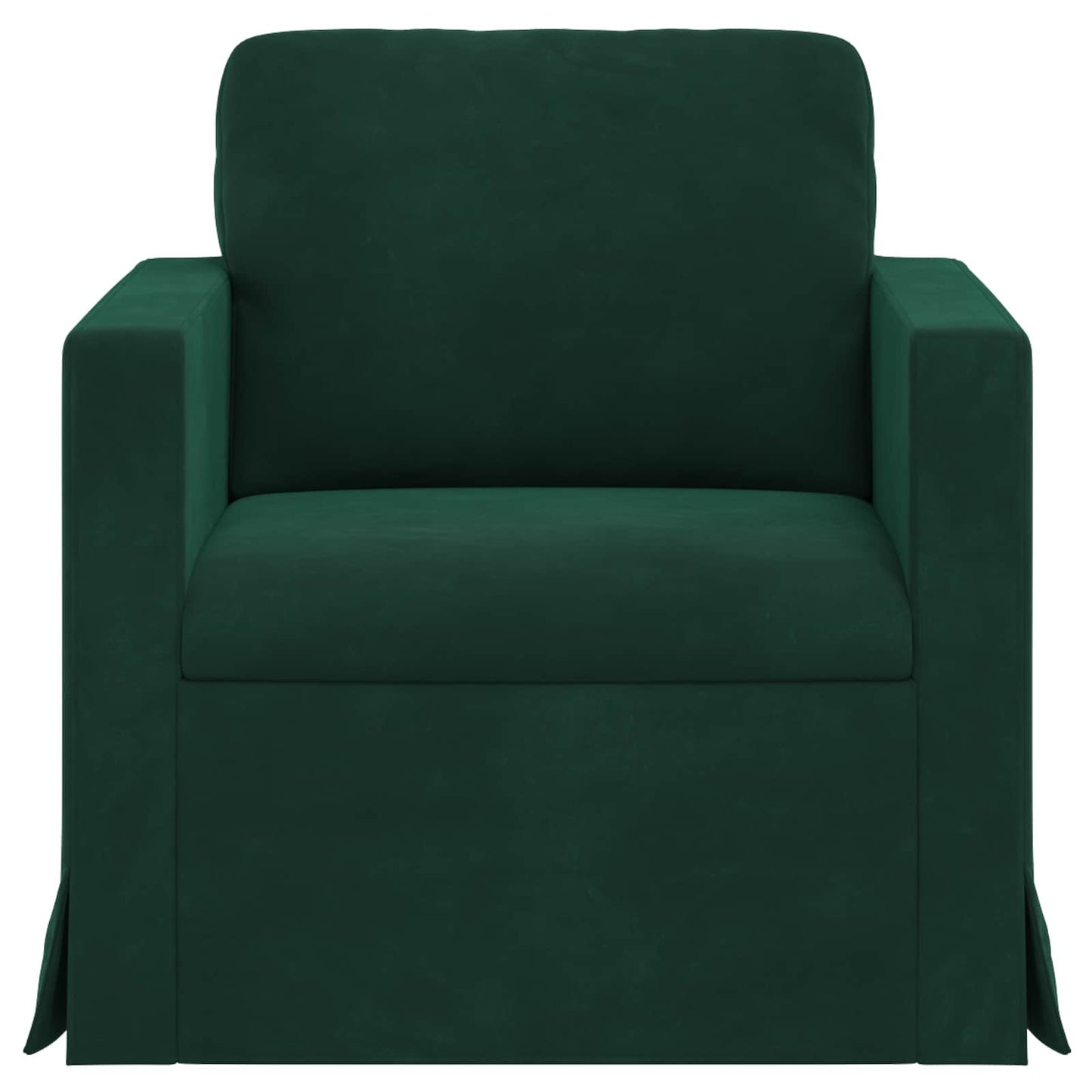 Divano Verde Scuro 78 x 78 x 80 cm Velluto | homemem39
