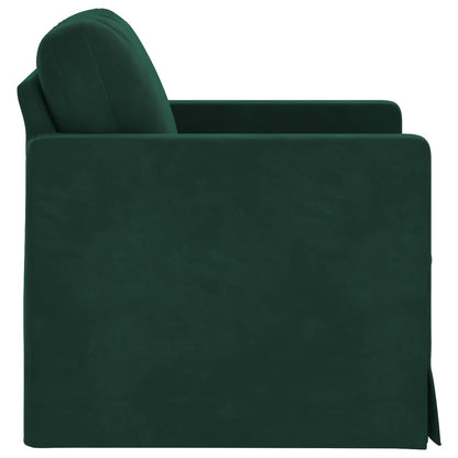 Divano Verde Scuro 78 x 78 x 80 cm Velluto | homemem39