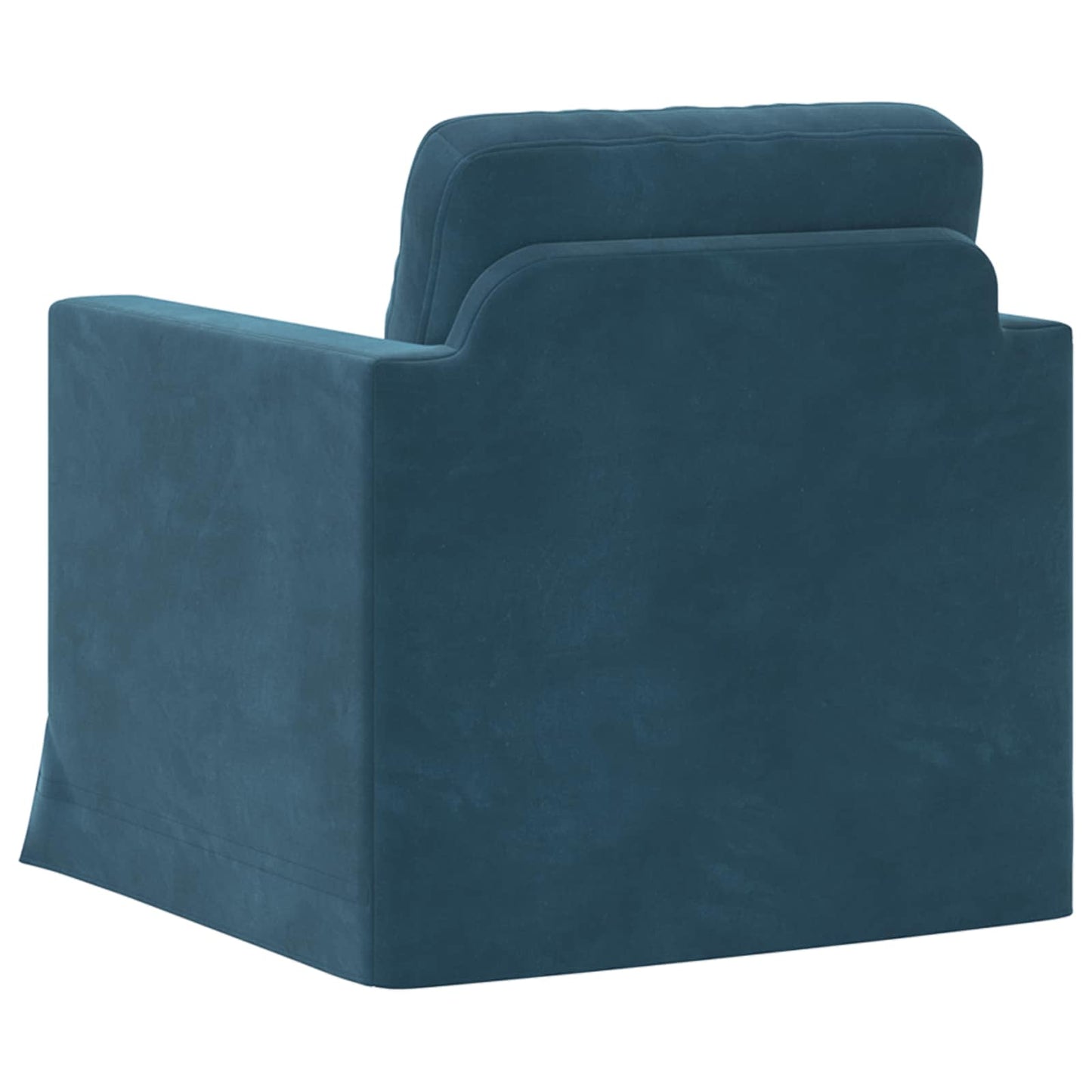 Divano Blu 78 x 78 x 80 cm Velluto | homemem39