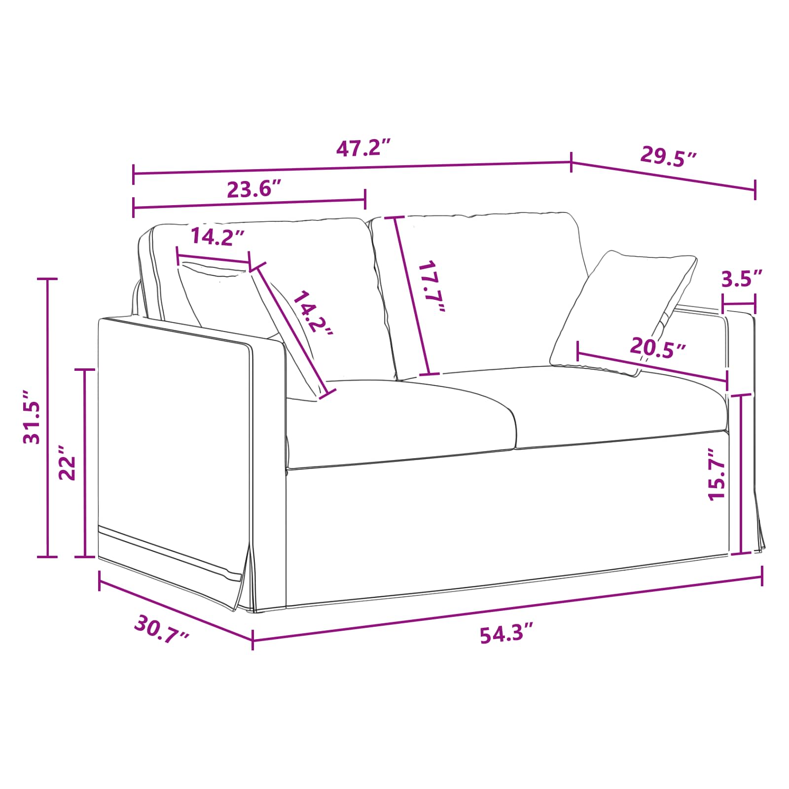 Divano Grigio scuro 138 x 78 x 80 cm Velluto | homemem39