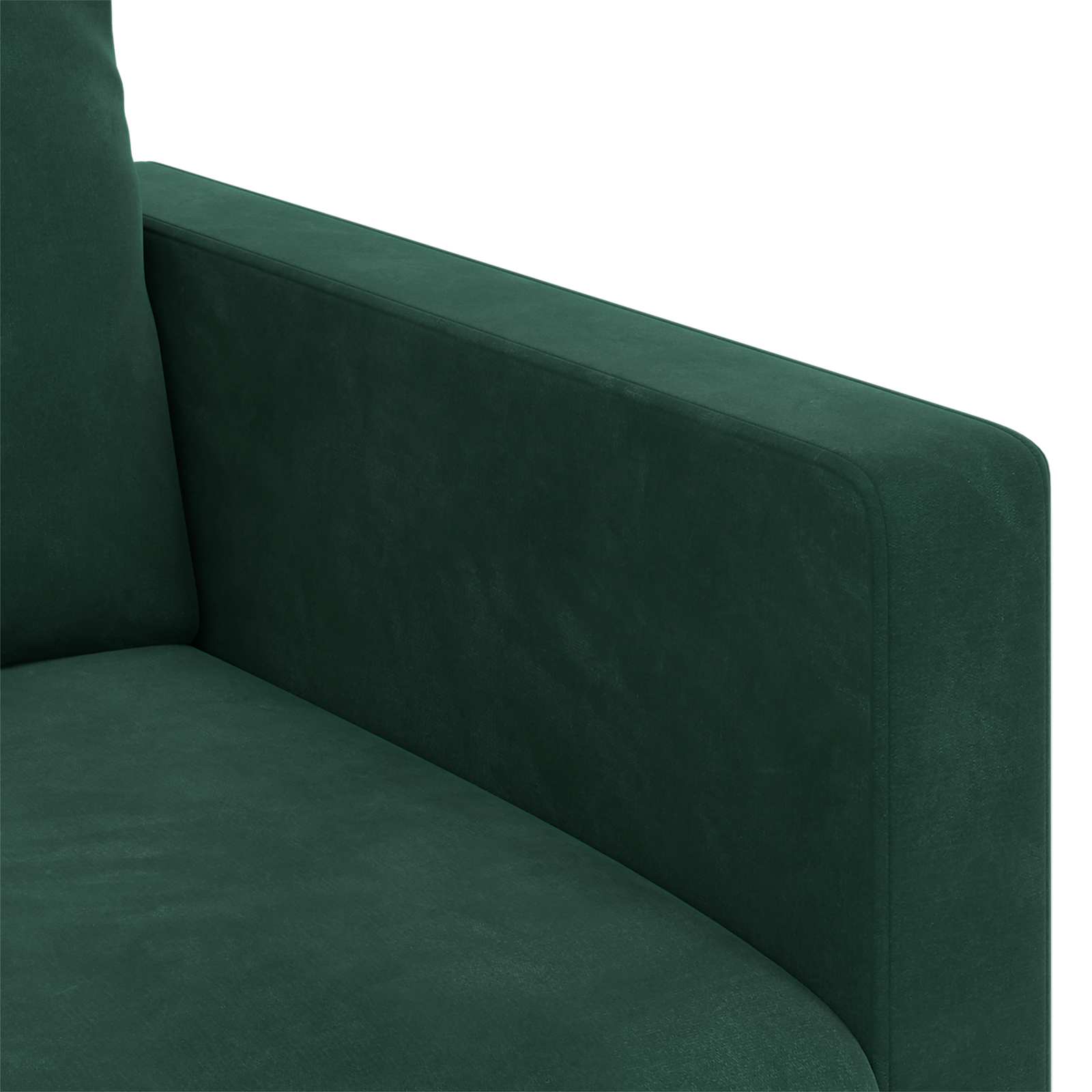 Divano Verde Scuro 138 x 78 x 80 cm Velluto | homemem39