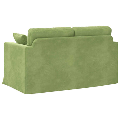 Divano Verde chiaro 138 x 78 x 80 cm Velluto | homemem39