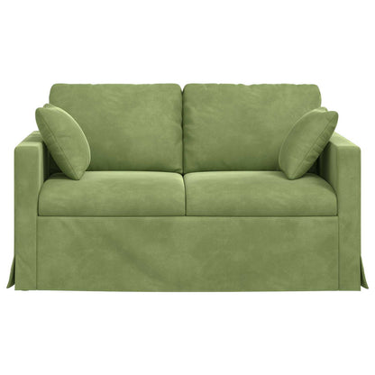 Divano Verde chiaro 138 x 78 x 80 cm Velluto | homemem39