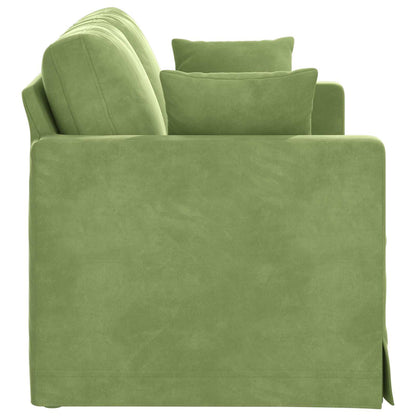 Divano Verde chiaro 138 x 78 x 80 cm Velluto | homemem39