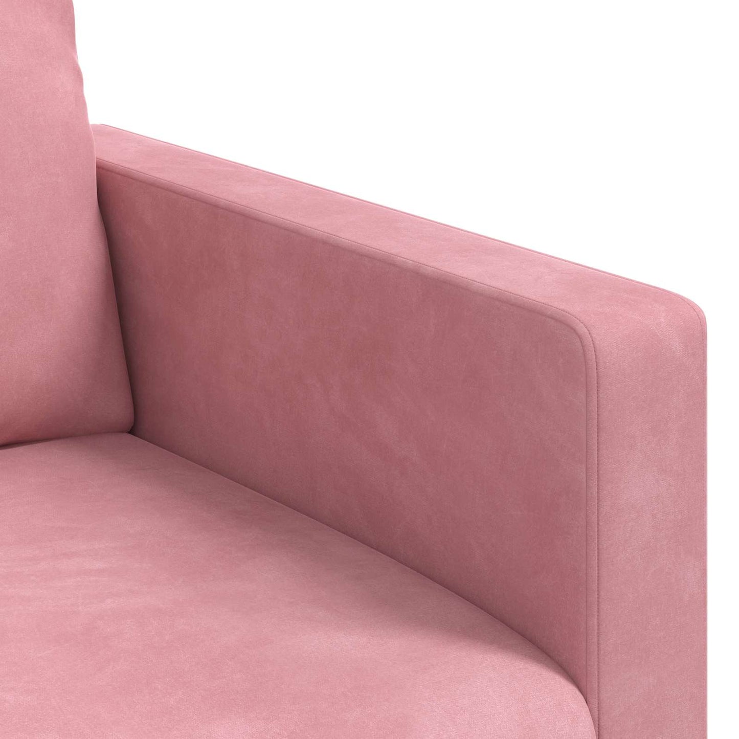 Divano Rosa 138 x 78 x 80 cm Velluto | homemem39