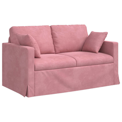 Divano Rosa 138 x 78 x 80 cm Velluto