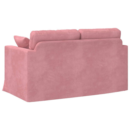 Divano Rosa 138 x 78 x 80 cm Velluto