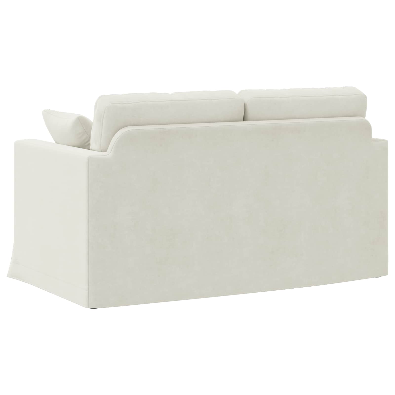Divano Crema 138 x 78 x 80 cm Velluto | homemem39