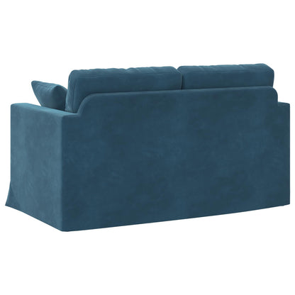 Divano Blu Dimensioni complessive: 138 x 78 x 80 cm (L x P x A)