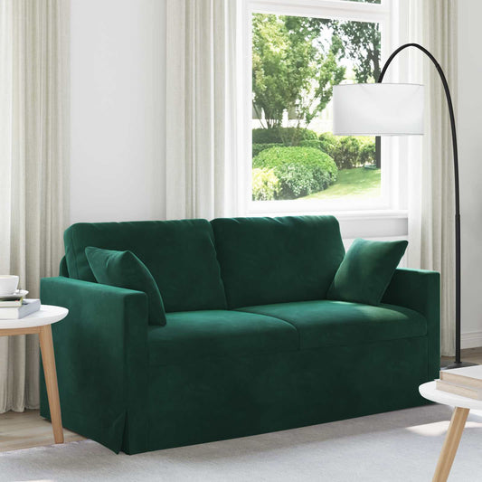 Divano Verde Scuro 158 x 78 x 80 cm Velluto | homemem39