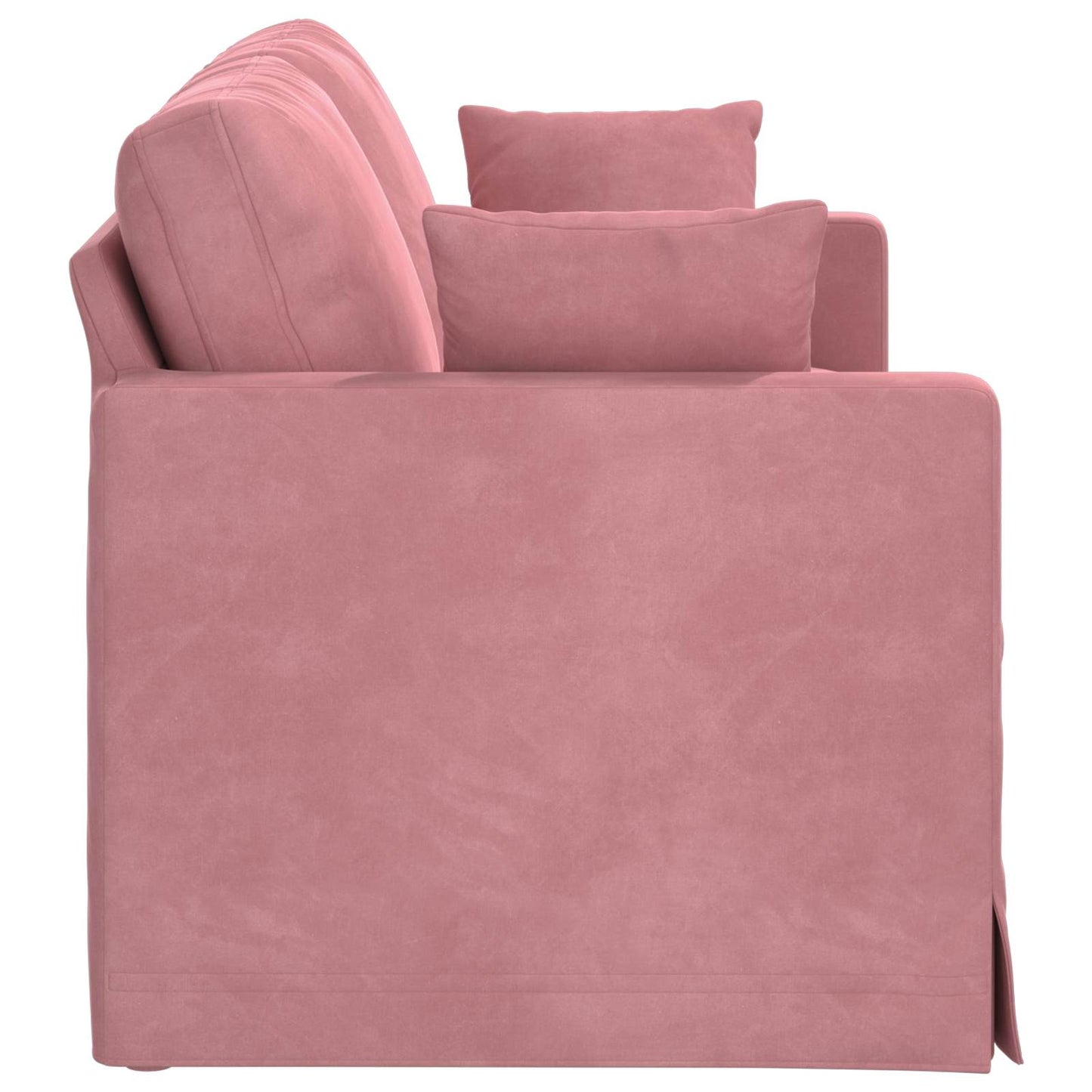 Divano Rosa 158 x 78 x 80 cm Velluto | homemem39