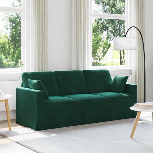 Divano Verde Scuro 198 x 78 x 80 cm Velluto | homemem39