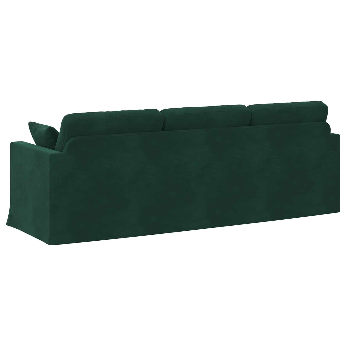 Divano Verde Scuro 228 x 78 x 80 cm Velluto