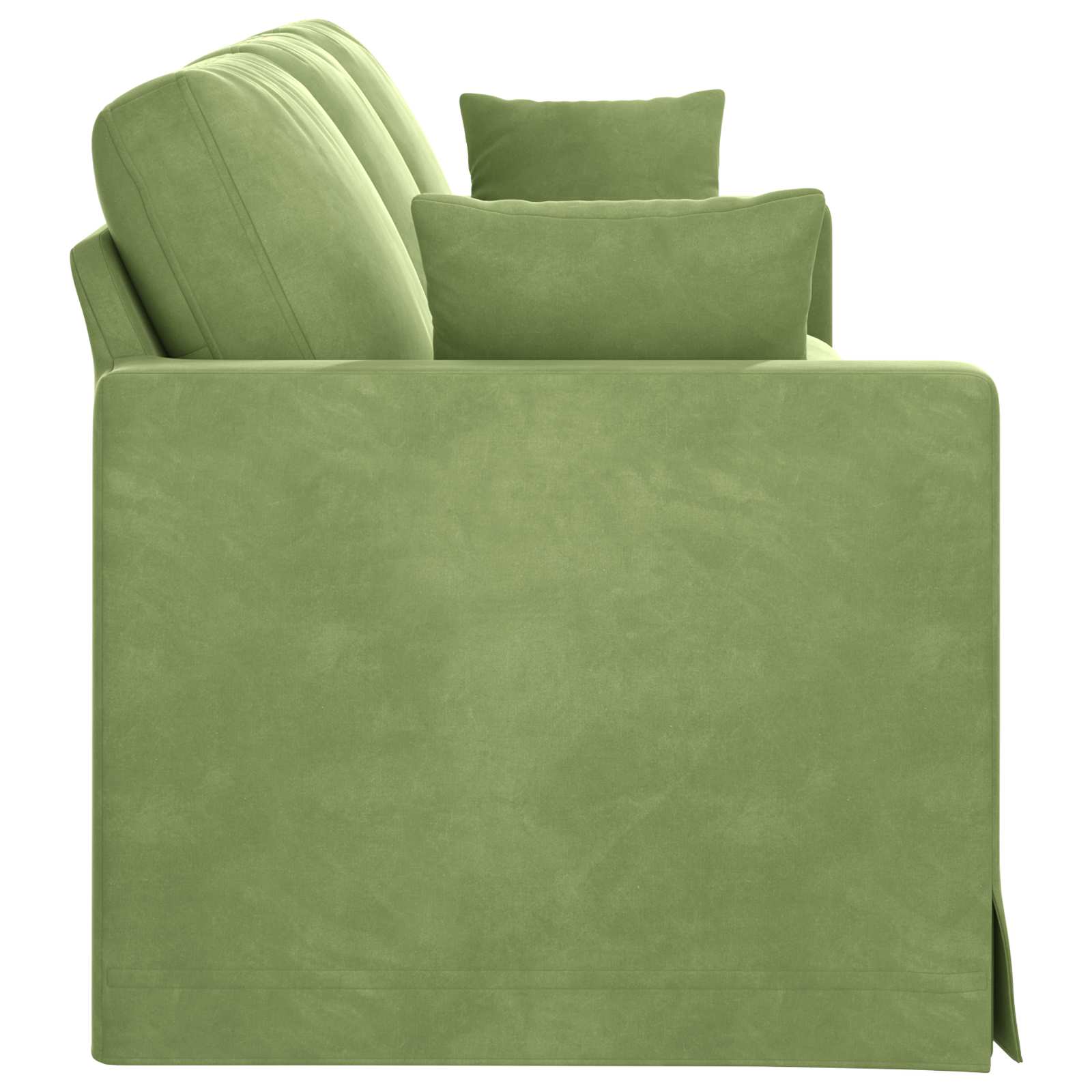 Divano Verde chiaro 228 x 78 x 80 cm Velluto | homemem39