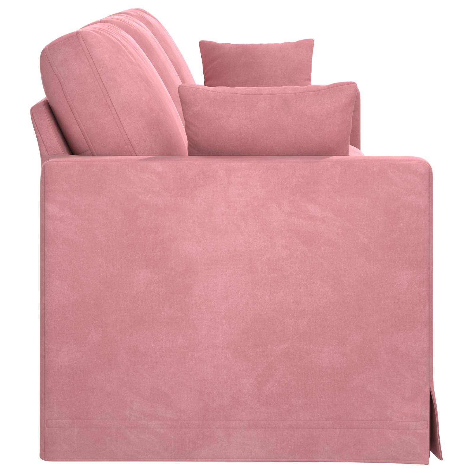 Divano Rosa 228 x 78 x 80 cm Velluto | homemem39