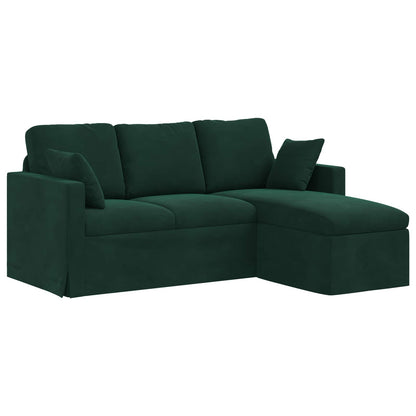 Divano Verde Scuro 178 x 134 x 80 cm Velluto | homemem39