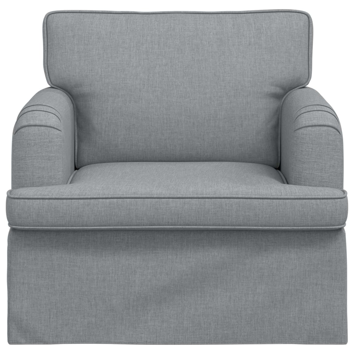 Divano Grigio chiaro 84 x 80 x 85 cm Tessuto | homemem39