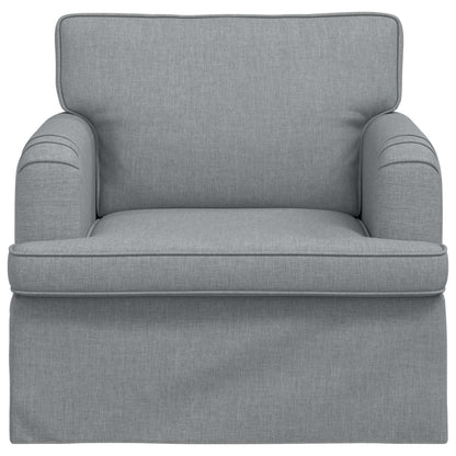 Divano Grigio chiaro 84 x 80 x 85 cm Tessuto | homemem39