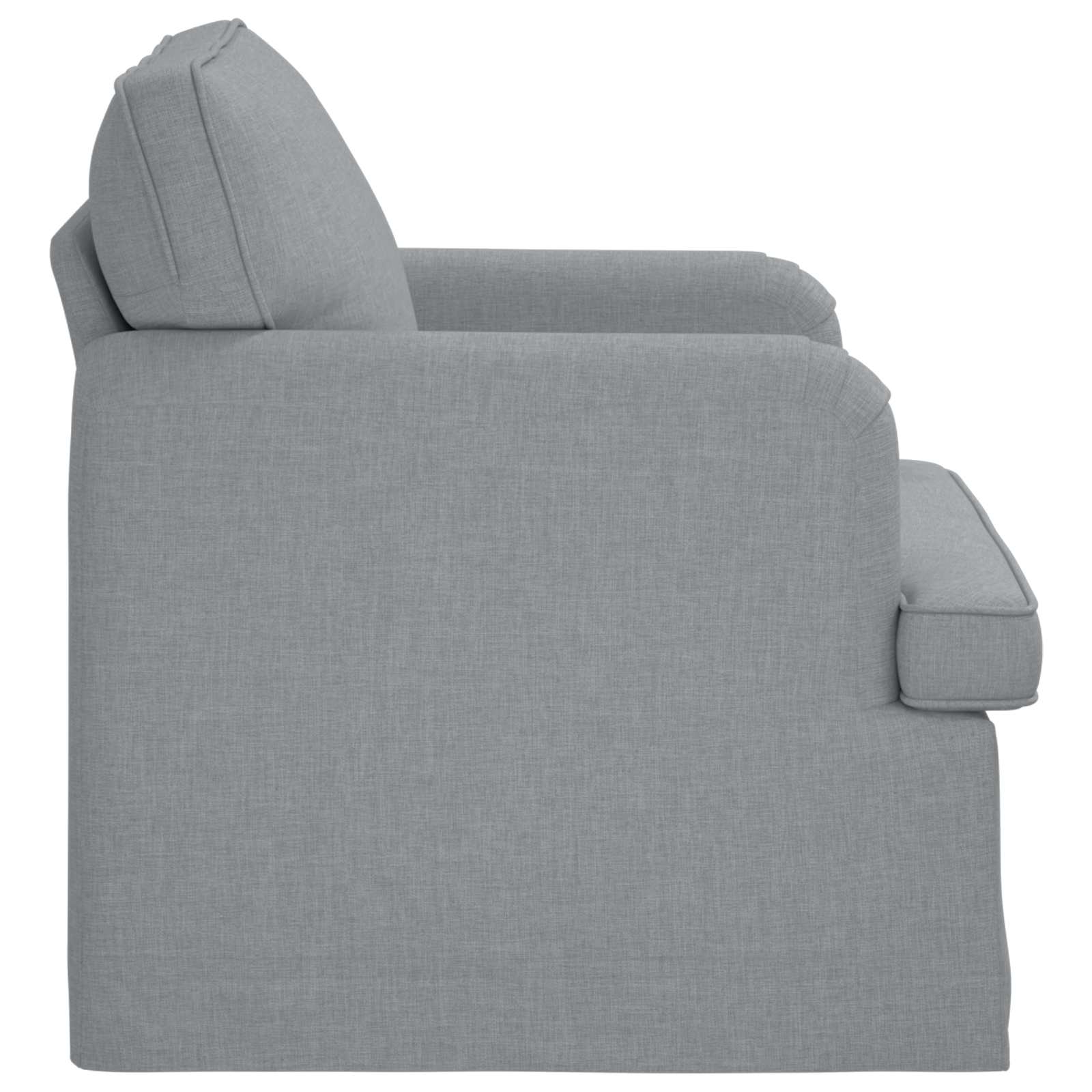 Divano Grigio chiaro 84 x 80 x 85 cm Tessuto | homemem39