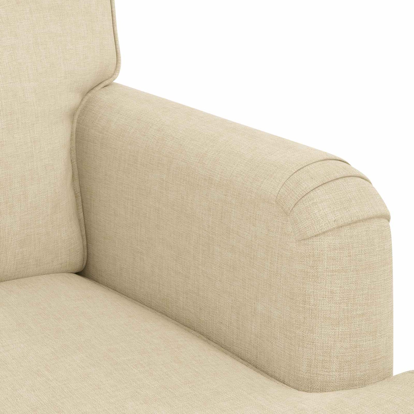 Divano Crema 84 x 80 x 85 cm Tessuto