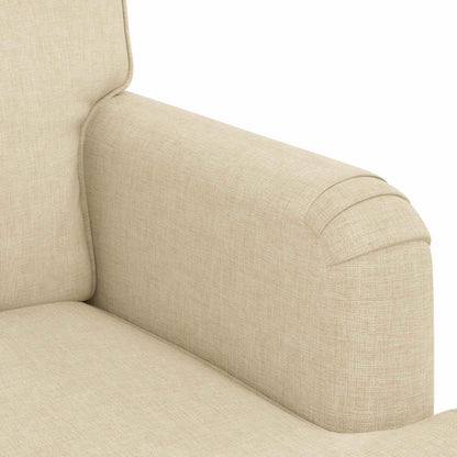 Divano Crema 84 x 80 x 85 cm Tessuto