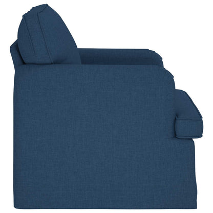 Divano Blu 84 x 80 x 85 cm Tessuto | homemem39