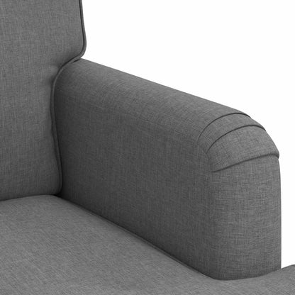 Divano Grigio scuro 144 x 80 x 85 cm Tessuto | homemem39