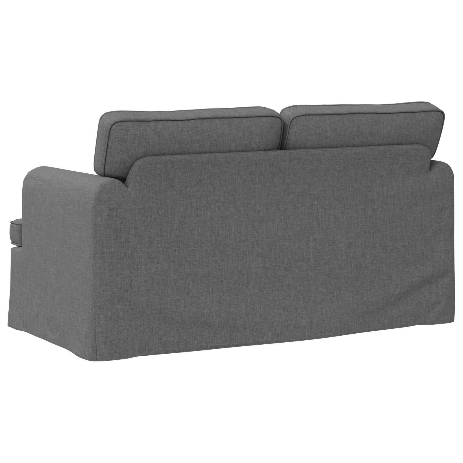 Divano Grigio scuro 144 x 80 x 85 cm Tessuto | homemem39