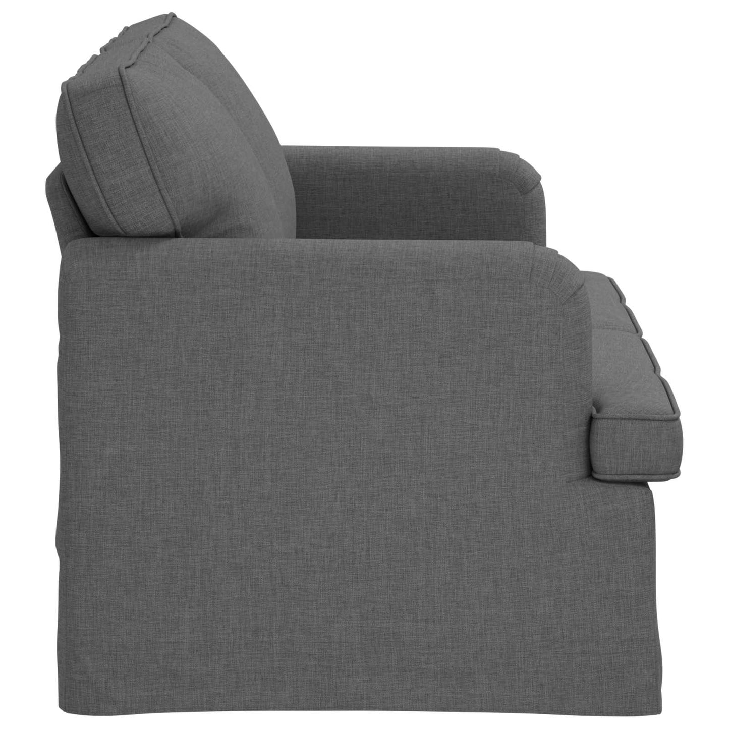 Divano Grigio scuro 144 x 80 x 85 cm Tessuto | homemem39