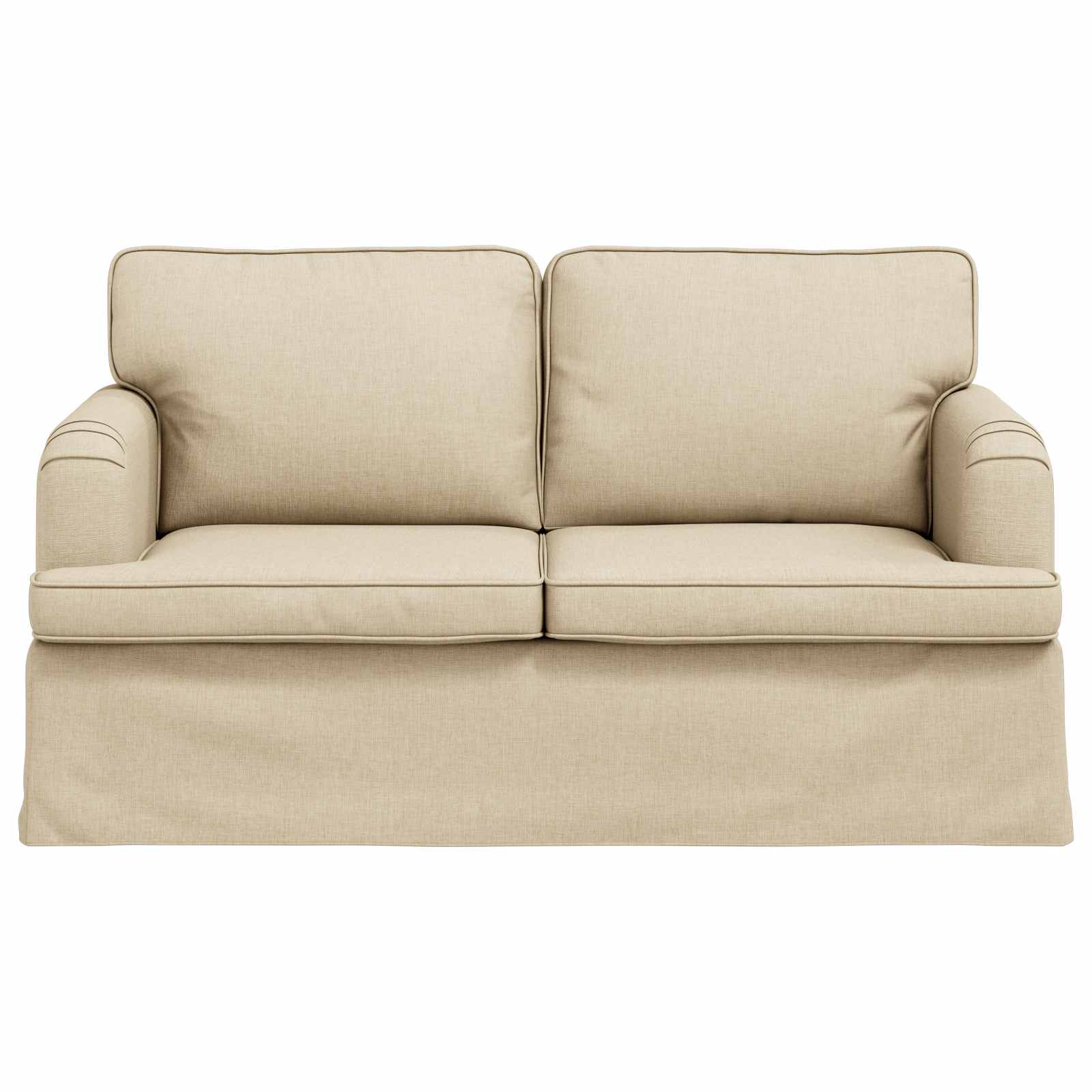 Divano Crema 144 x 80 x 85 cm Tessuto | homemem39