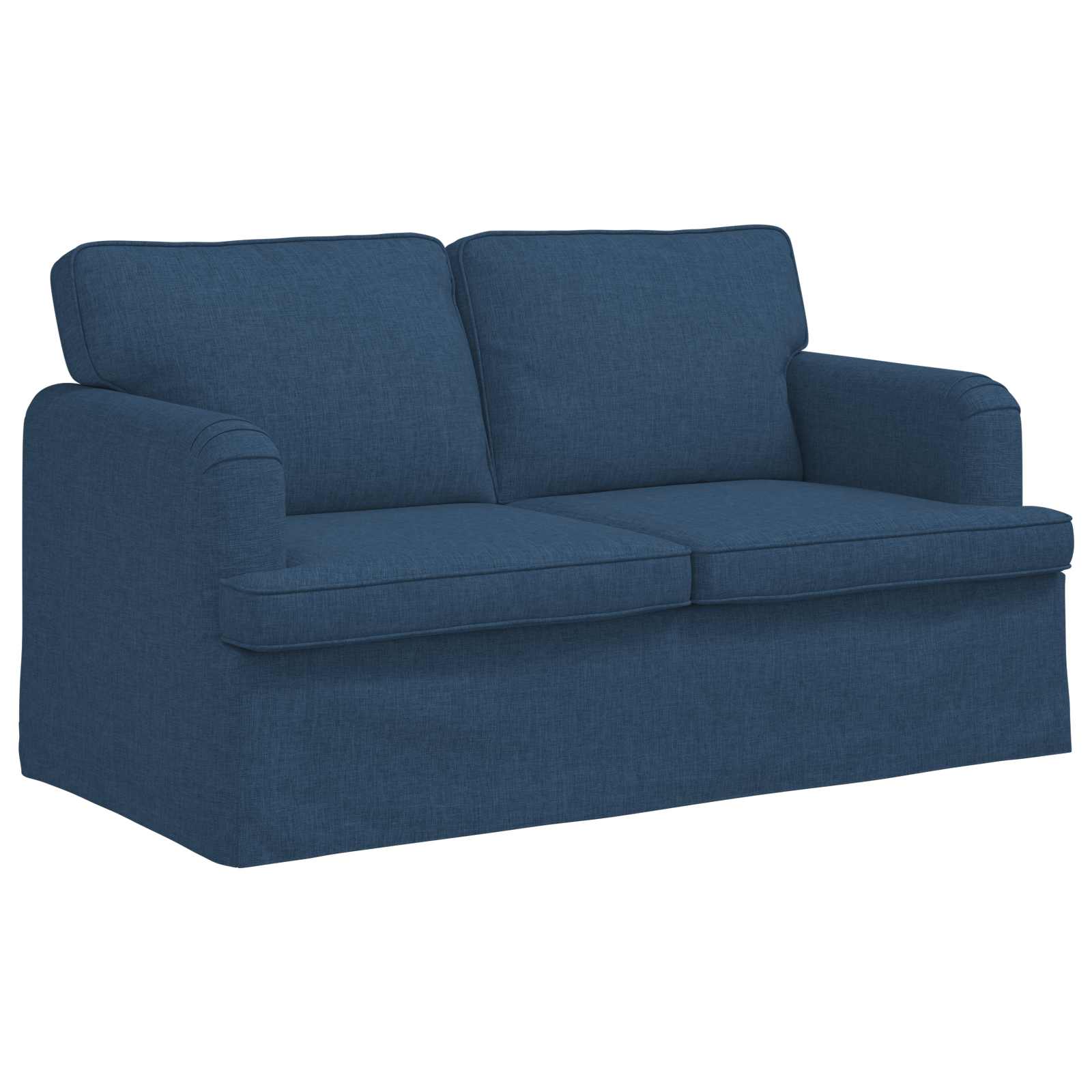 Divano Blu 144 x 80 x 85 cm Tessuto | homemem39