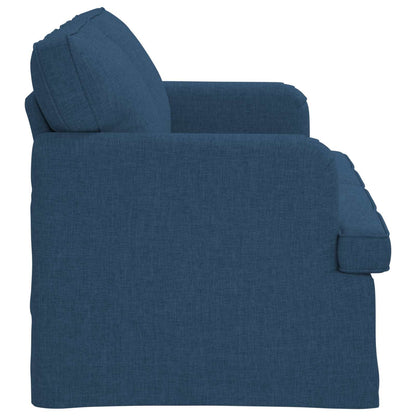 Divano Blu 144 x 80 x 85 cm Tessuto | homemem39