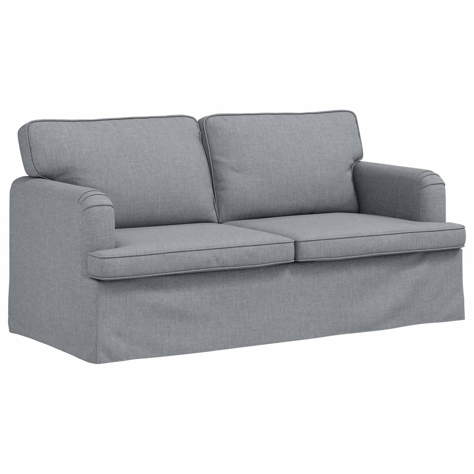 Divano Grigio chiaro 162 x 80 x 85 cm Tessuto | homemem39