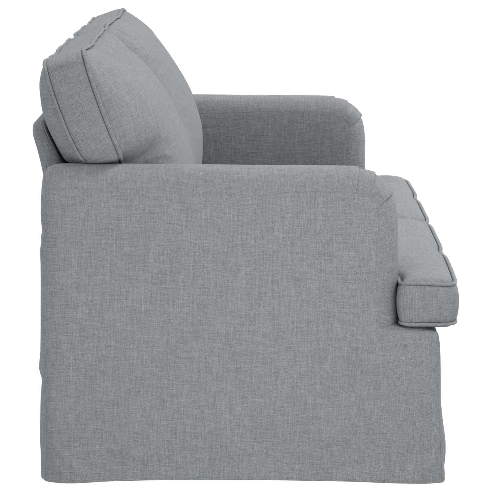 Divano Grigio chiaro 162 x 80 x 85 cm Tessuto | homemem39