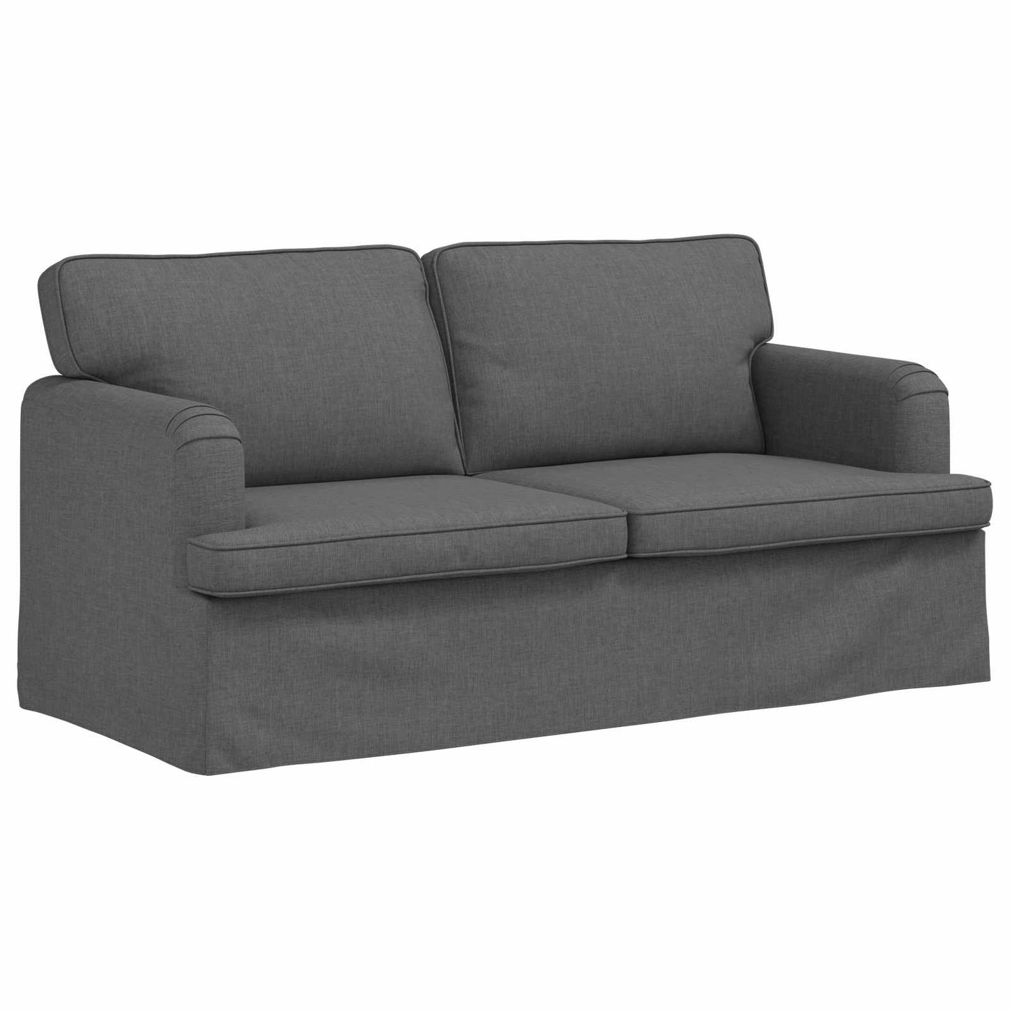Divano Grigio scuro 162 x 80 x 85 cm Tessuto