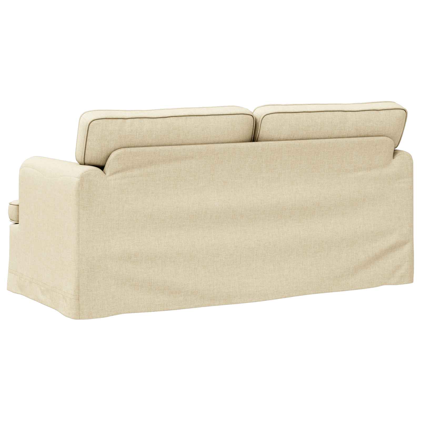 Divano Crema 162 x 80 x 85 cm Tessuto | homemem39
