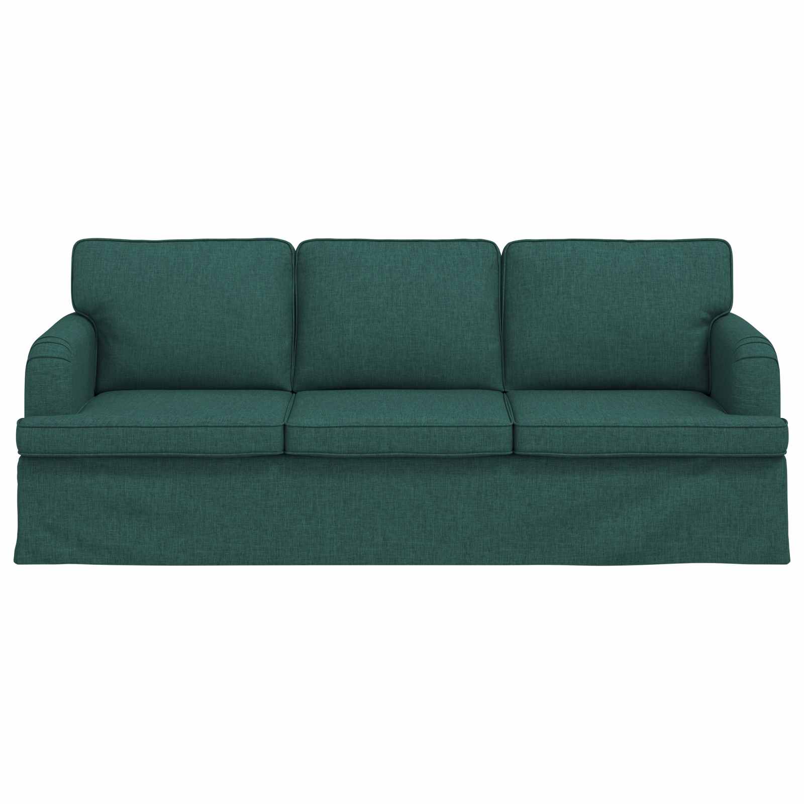 Divano Verde Scuro 201 x 80 x 85 cm Tessuto | homemem39