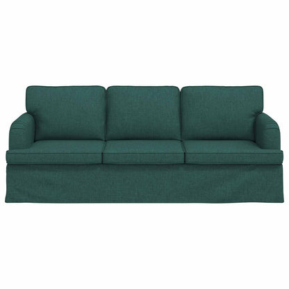 Divano Verde Scuro 201 x 80 x 85 cm Tessuto | homemem39