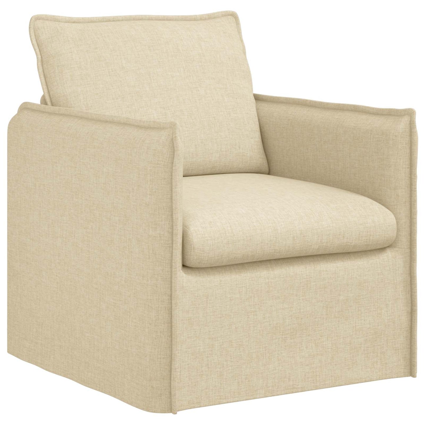Divano Crema 75 x 82 x 85 cm Tessuto | homemem39