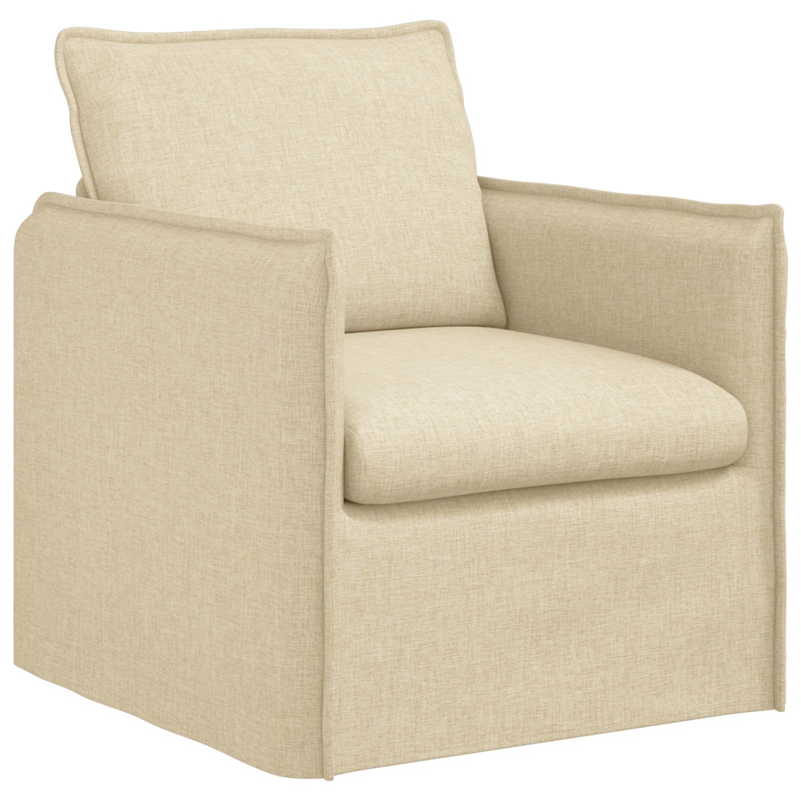 Divano Crema 75 x 82 x 85 cm Tessuto | homemem39