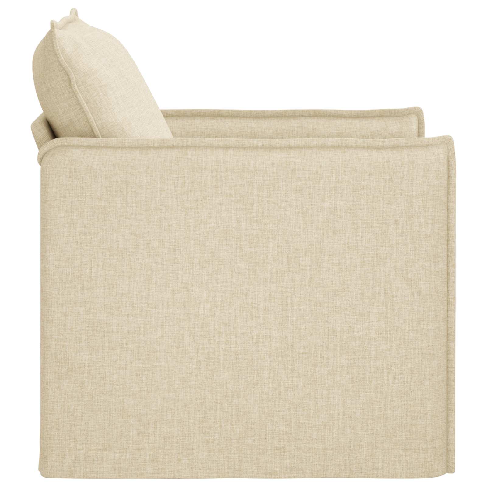 Divano Crema 75 x 82 x 85 cm Tessuto | homemem39