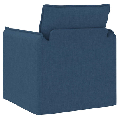 Divano Blu Dimensioni complessive: 75 x 82 x 85 cm (L x P x A) - homemem39