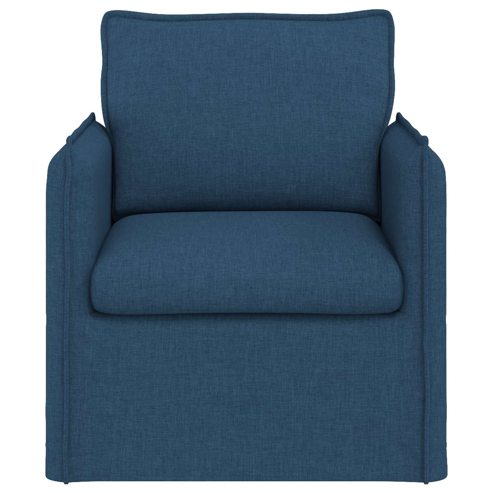 Divano Blu Dimensioni complessive: 75 x 82 x 85 cm (L x P x A) - homemem39