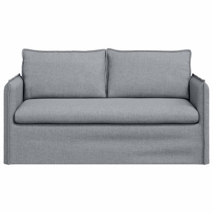 Divano Grigio chiaro 156 x 82 x 85 cm Tessuto