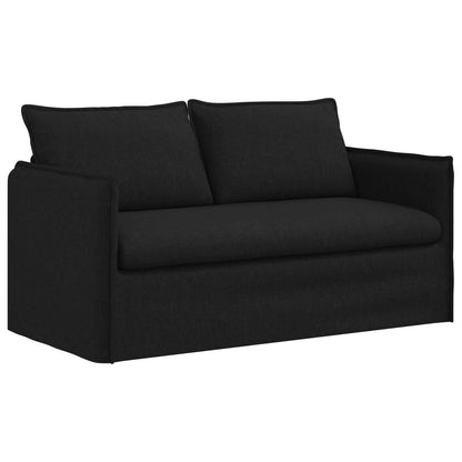 Divano Nero 156 x 82 x 85 cm Tessuto | homemem39