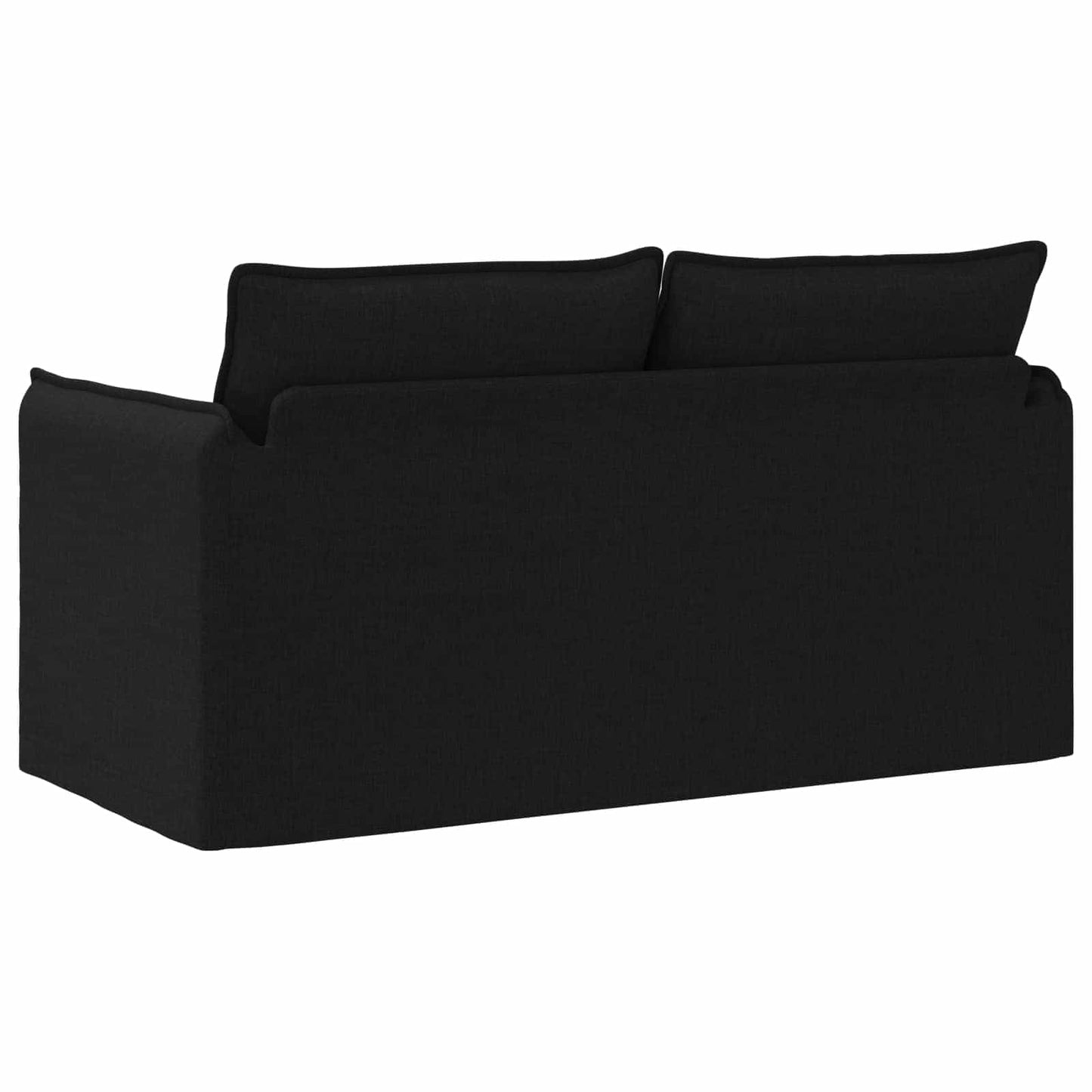 Divano Nero 156 x 82 x 85 cm Tessuto | homemem39