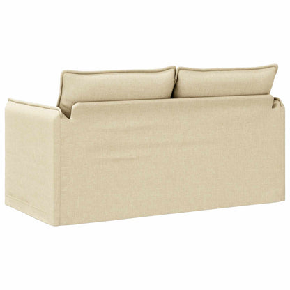 Divano Crema 156 x 82 x 85 cm Tessuto