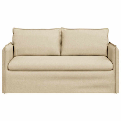 Divano Crema 156 x 82 x 85 cm Tessuto