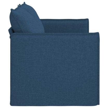 Divano Blu 156 x 82 x 85 cm Tessuto | homemem39